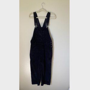 Fat Face Black Corduroy Overalls